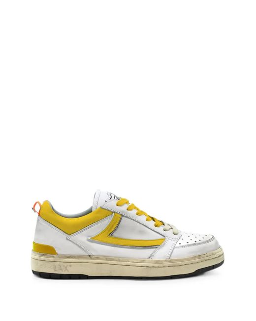 HTC White Starlight Low Leather Sneakers for men