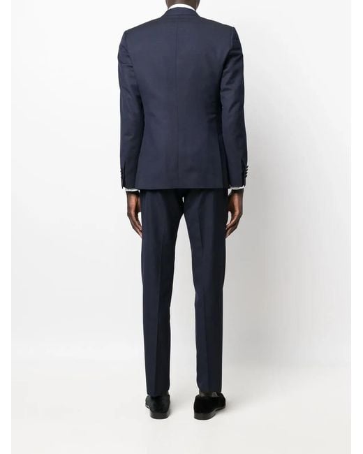 Lardini Blue Single Breasted Suit for men