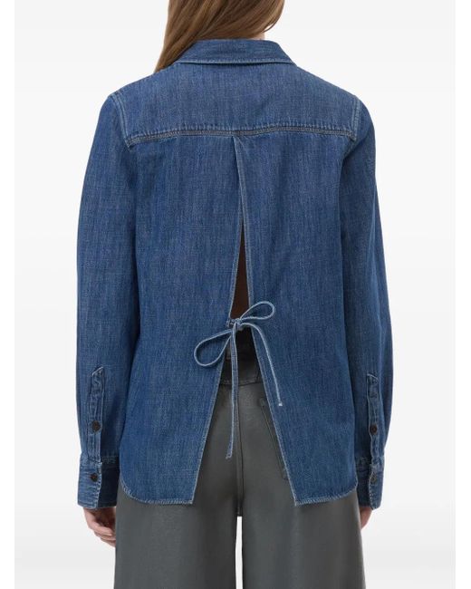 Closed Blue Denim Button-Up Shirt
