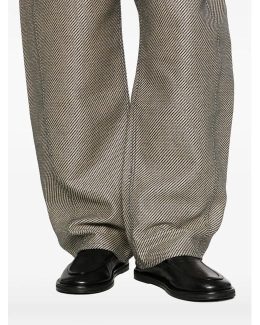 Jacquemus Gray The Mirada De-Nîmes Trousers for men