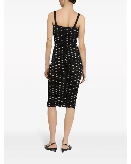 Dolce & Gabbana Black Midi Dresses