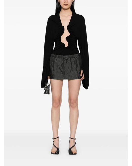 Christopher Esber Black Salacia Top