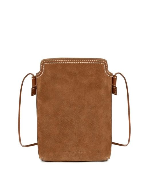 Pouch Per Smartphone di Dries Van Noten in Brown da Uomo