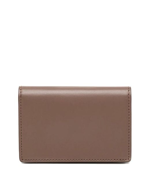 Agnes B. Brown Ava Leather Card Case