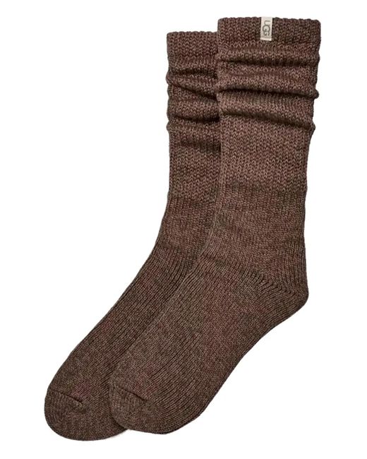 Ugg Brown Slouchy Tyla Socks