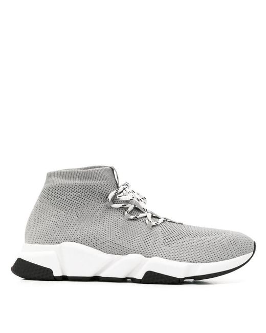 Sneaker Speed à Lacets Balenciaga pour homme en coloris Gray