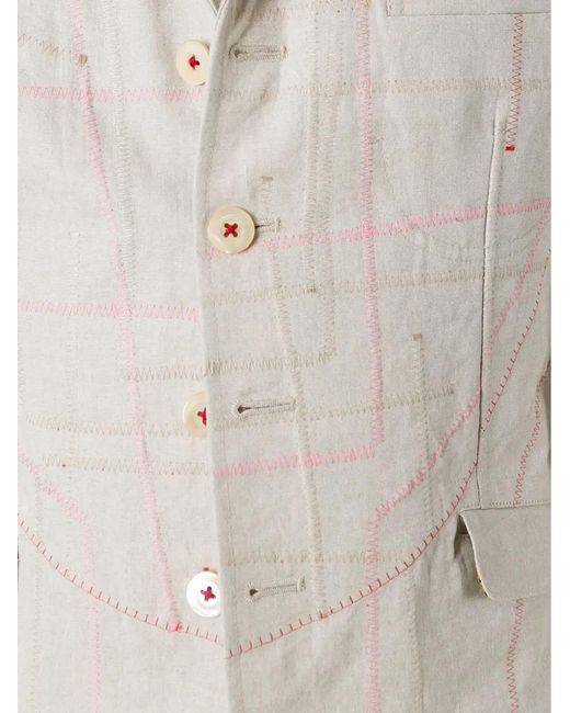Junya Watanabe Natural Stitch Detail Blazer for men