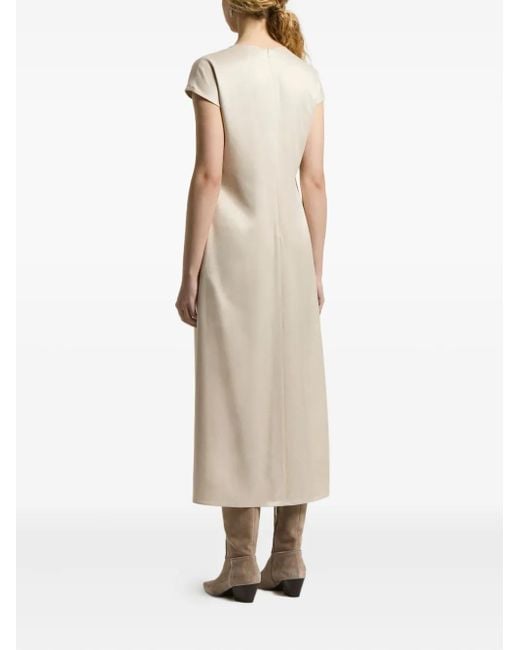 Peserico Vネック ドレス Natural