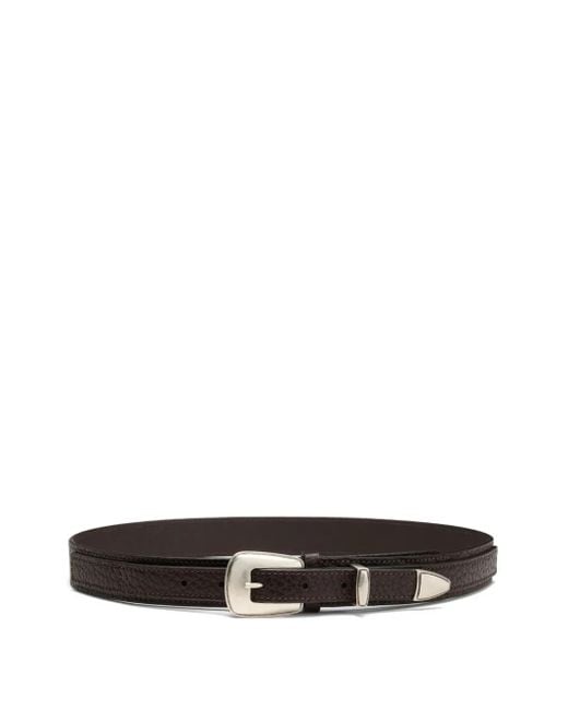 Lemaire Minimal Western ベルト White