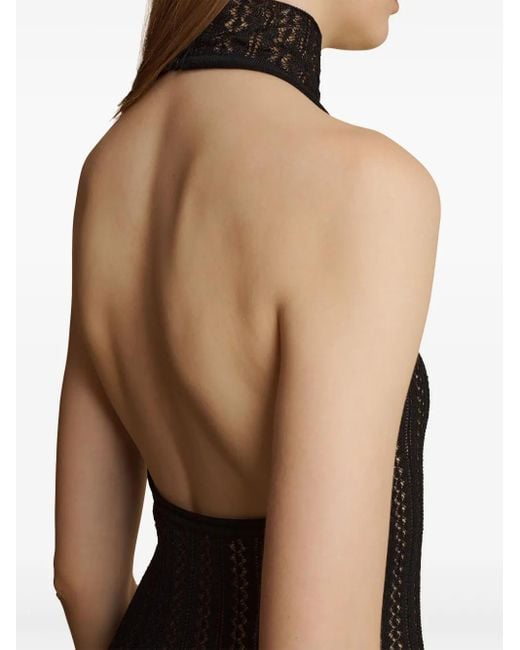 Khaite Black Benedetta Blouse