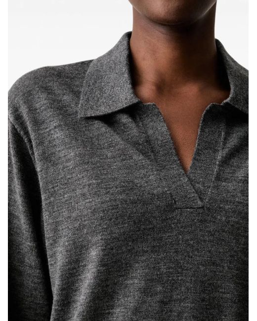 Marc O' Polo Black Polo-Collar Sweater