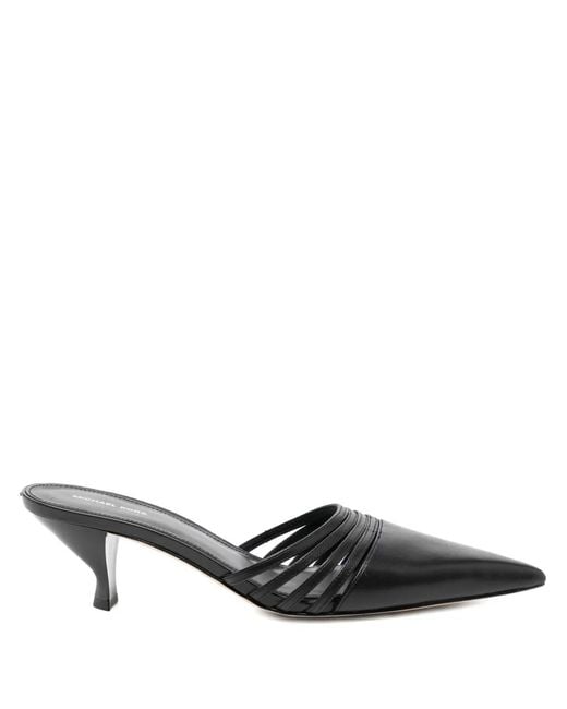 Michael Kors Black Haisley Mules