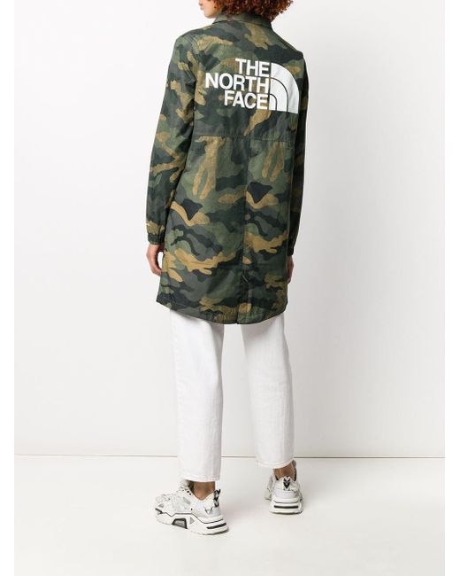Camouflage Graphic Coach Jacket 