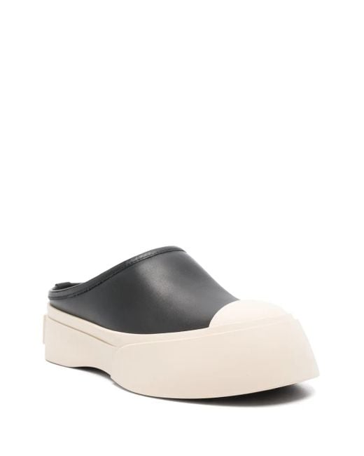 Marni Black Pablo Slippers