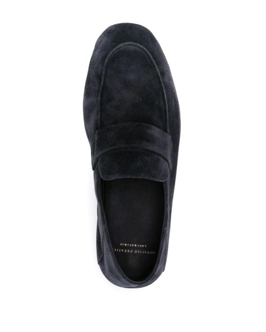 Officine Creative C-Side 001 Loafer aus Wildleder in Black für Herren