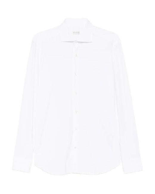 Camisa Con Botones Guglielminotti de hombre de color White