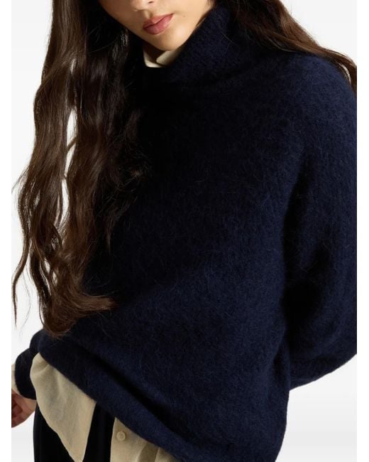 Jersey con cuello alto Woolrich de color Blue