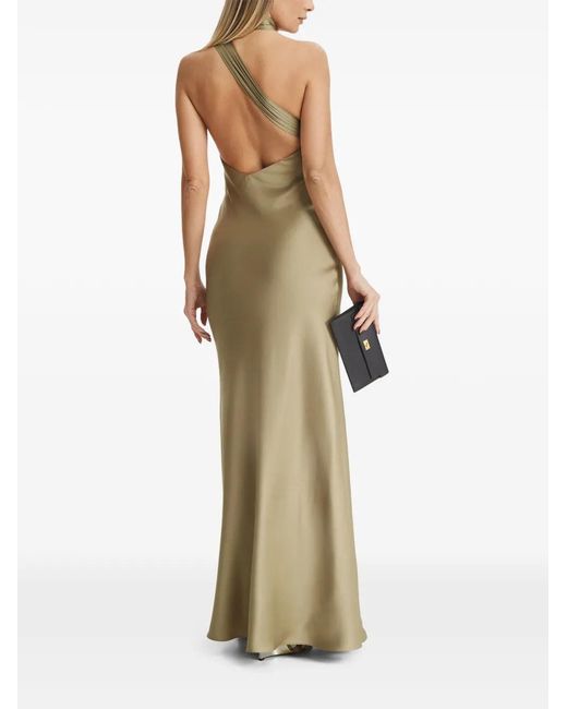 Il Volo Natural Vionne Halterneck Maxi Dress