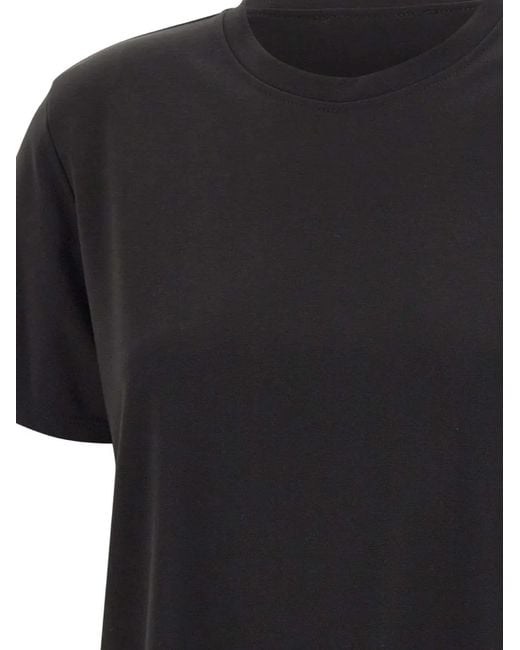 Kaos Black Crew-Neck T-Shirt