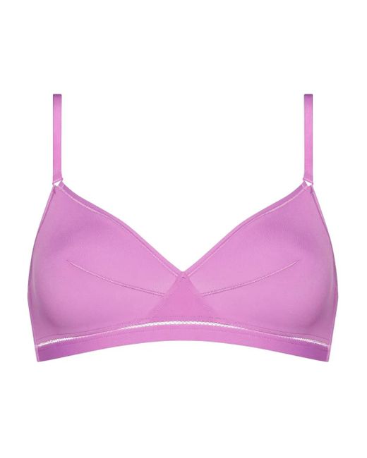 Eres Lydia Soyeuse トライアングルブラ Purple