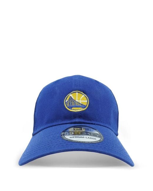 KTZ Blue 39Thirty Golden State Warriors Fitted Cap for men