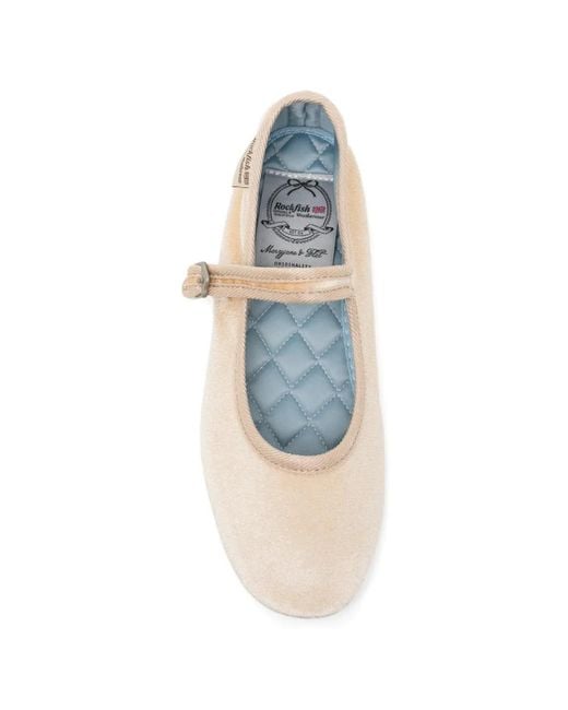 Rockfish Natural Mary Jane Ballet Flats