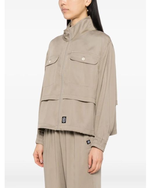 SPORT b. by agnès b. Natural Layered Jacket