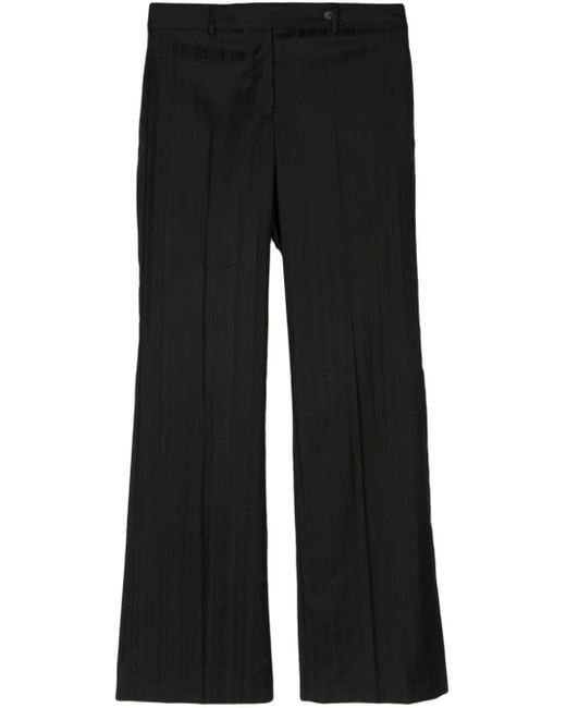 Pantalon en laine à motif en jacquard Paul Smith en coloris Black