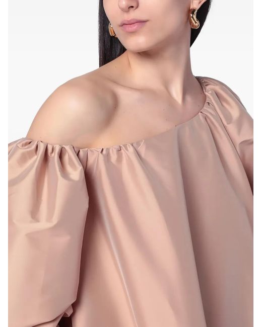 BERNADETTE Pink Nathalie One-Shoulder-Maxikleid