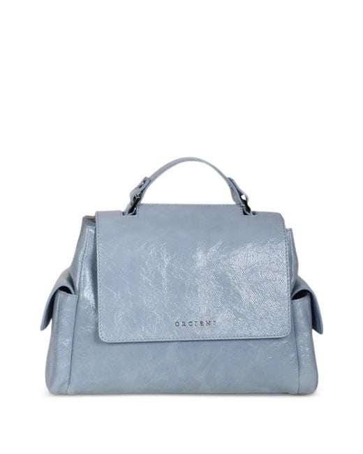 Orciani Blue Sveva Tote Bag