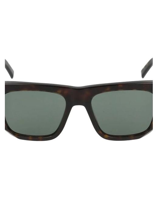 Givenchy Gray Tortoiseshell Square-Frame Sunglasses for men