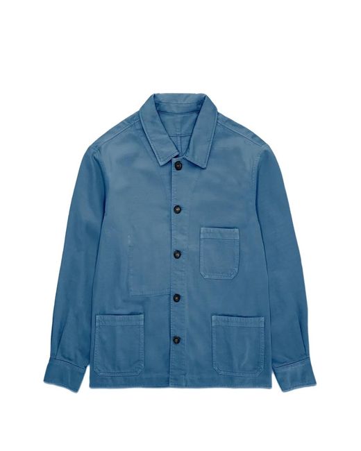 Fortela Blue Seneca Pocket Jacket for men