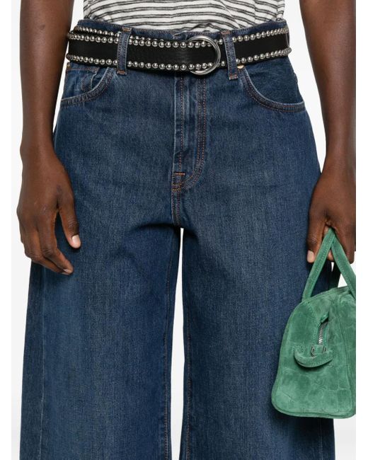 7 For All Mankind ワイドジーンズ Blue