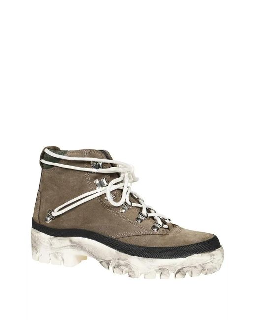 Reese Cooper Brown Lace-Up Boots for men