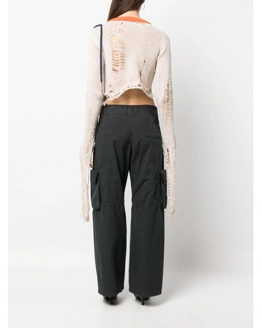 OTTOLINGER Cropped Trui in het White