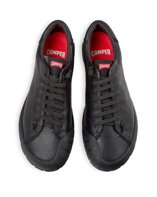 Camper Black Peu Path+ Leather Sneakers for men