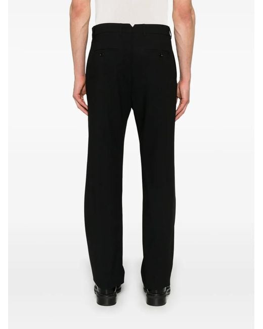 AMI Straight Broek in het Black voor heren