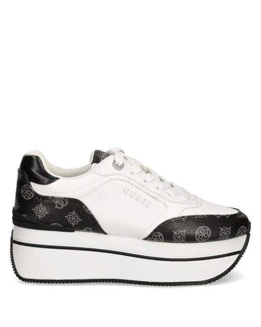 Zapatillas Camrio con plataforma Guess de color White