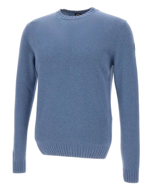 Colmar Pullover mit Logo-Patch in Blue für Herren