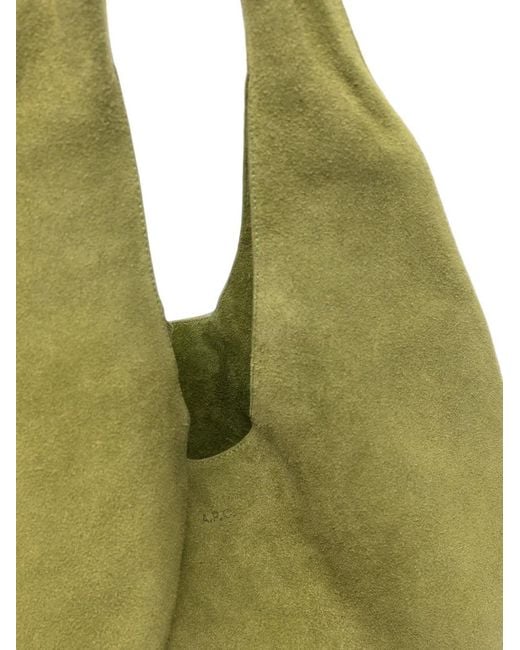 A.P.C. Green Neige Clou Shoulder Bag