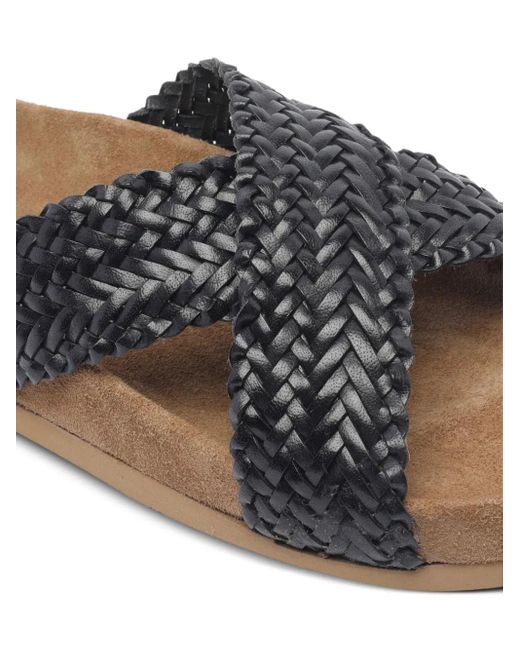 Dragon Diffusion レザー サンダル Black