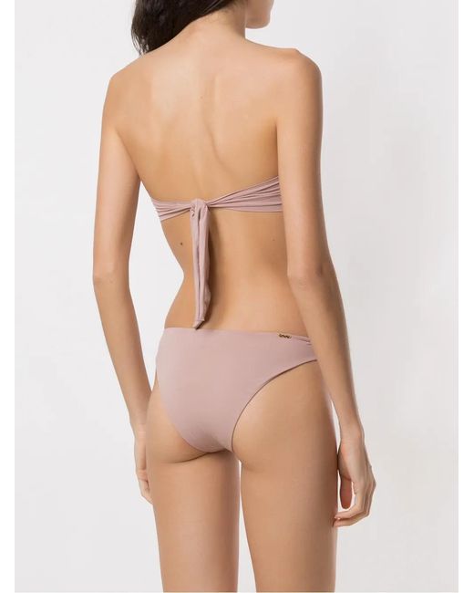 Amir Slama Multicolor Bandeau Bikini Set