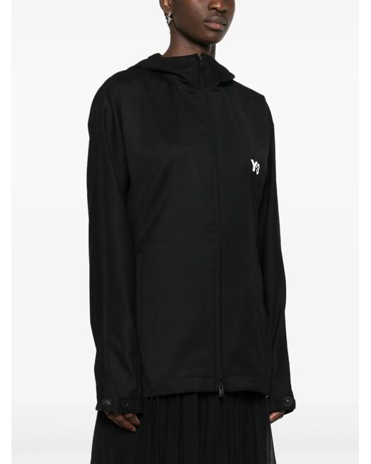 Y-3 Black 3-Stripes Jacket