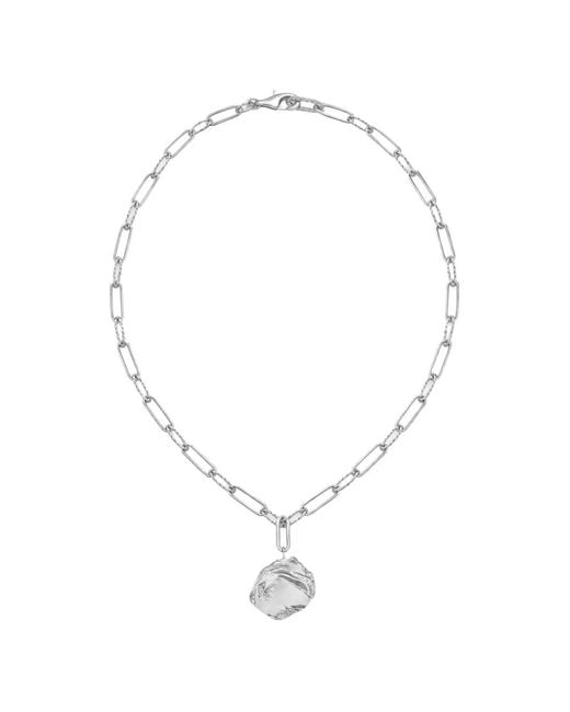 Yoj White Mao Chain Necklace