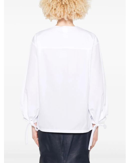 Max Mara White Klassisches Hemd