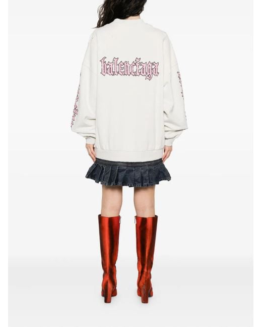 Balenciaga プリーツヘム ドレス Gray