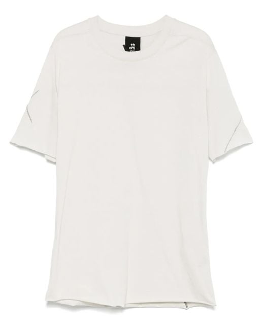 Thom Krom White Crew-Neck T-Shirt for men