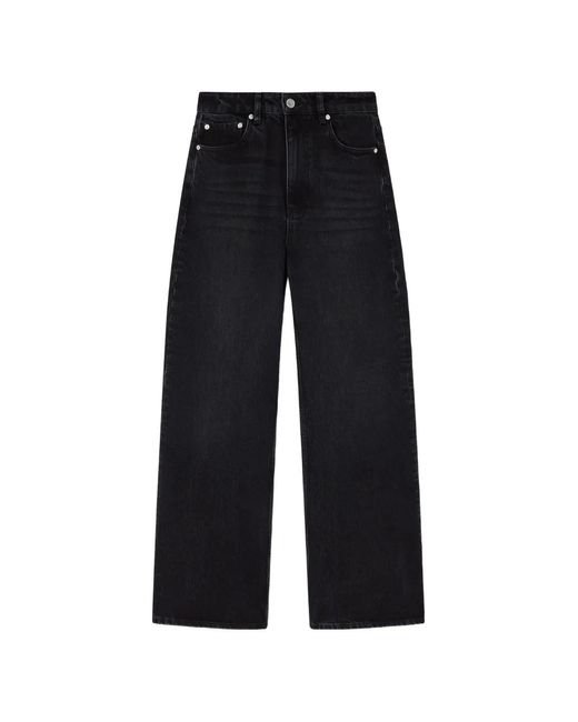 Ganni Blue Izey Boyfriend Jeans