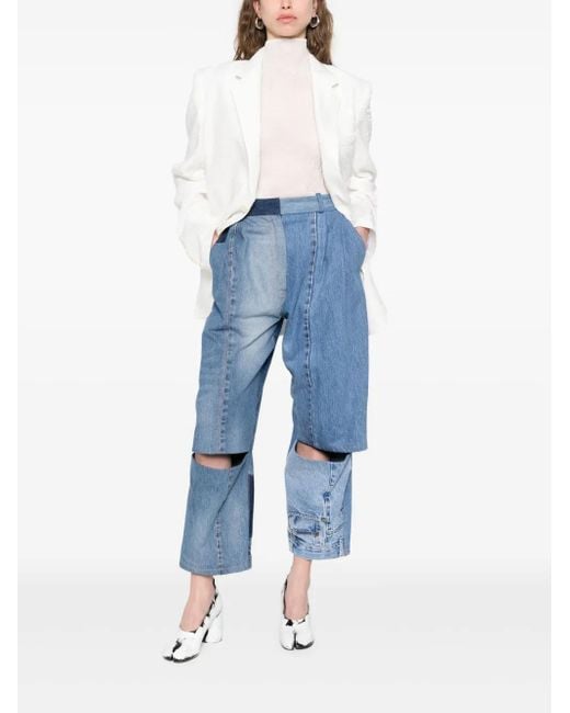 Junya Watanabe White Sequined Blazer