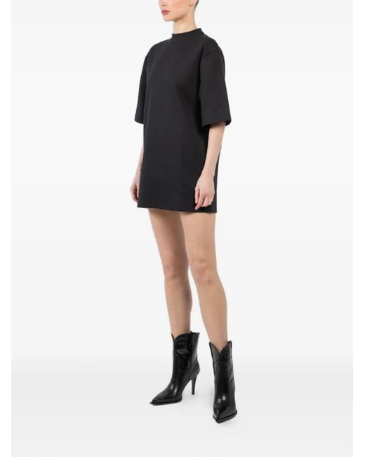 Wardrobe NYC Black T-Shirt Mini Dress